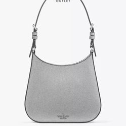 Kate Spade - Silver Glitter Shoulder Bag/ Purse