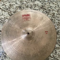 Paiste 22 Inch Ride Cymbal 