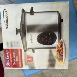 Brentwood SC-135W 3 Quart Slow Cooker