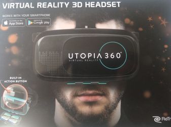 Utopia 360 Virtual Reality 3D Headset