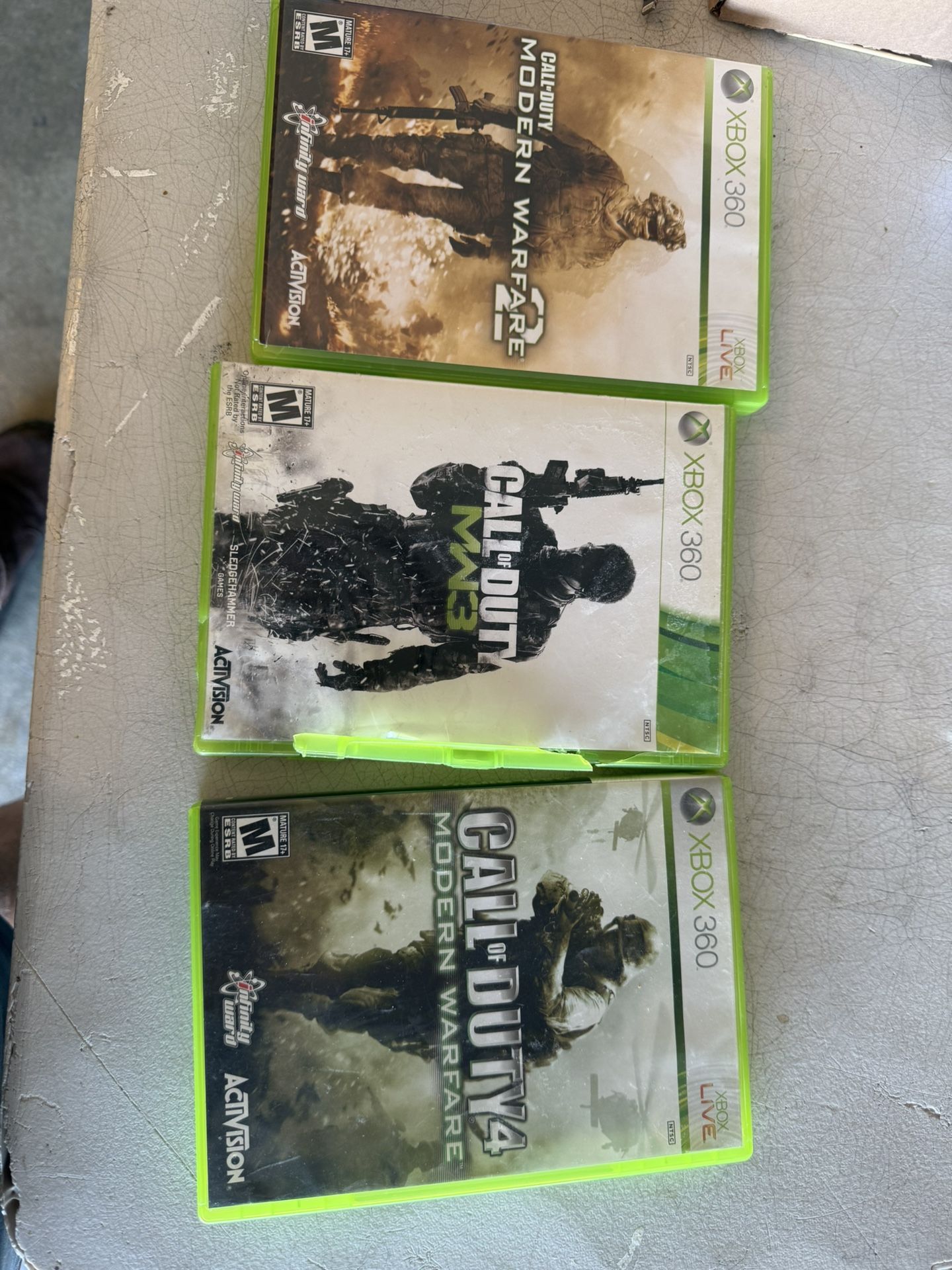 Cods Xbox 360 