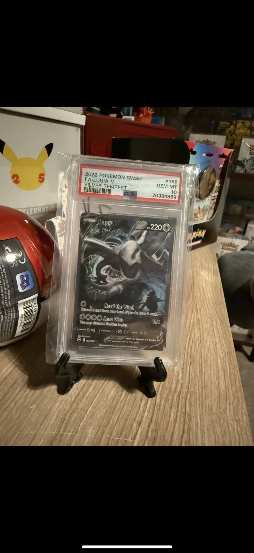 Lugia v Alt Art Psa 10 Silver Tempest