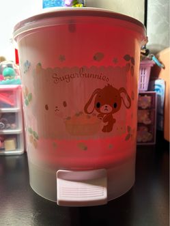 VERY RARE Sugarbunnies Trash Bin