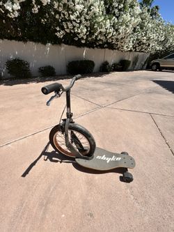 SBYKE P20 SKATEBOARD BIKE HYBRID KICK SCOOTER