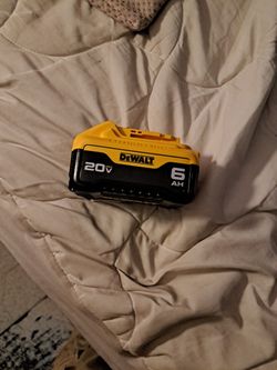 Dewalt  Battery  6ah New