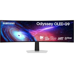 Samsung 49" Odyssey OLED (G93SC) Series Curved Gaming Monitor w QD-OLED, 240Hz, 0.03ms, DQHD, G-Sync