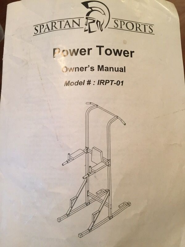 Spartan Sports Power Tower Model #IRPT-01