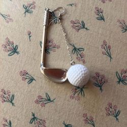 Golf Dangle Earrings