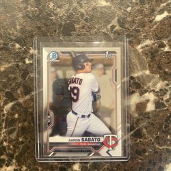 Aaron Sabato Bowman 1st Chrome