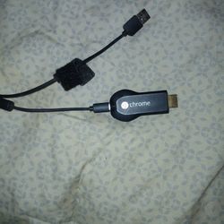 Chrome Cast With Cord 