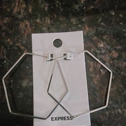 Designer Hoop Earrings By Express