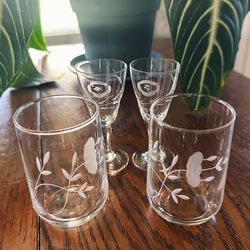 Retired Princess House 🫧 Heritage 6-Piece Bundle Lot Petite Crystalware 🥂