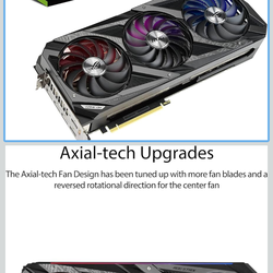 RTX 3080 Asus Strix (read description)