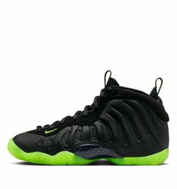 New!!Nike Air Foamposite One Black Volt Sneakers
