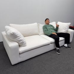 Stylish Utopia 96" Sofa by Living Spaces - Super comfortable and deep, like a bed - Can Deliver!