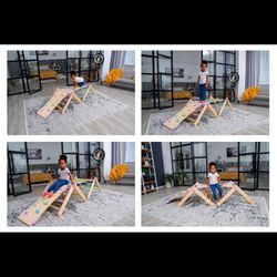 6 Piece Montessori Climbing Set