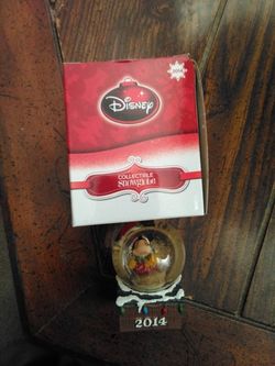 Christmas Mickey Mouse Globes $3.00