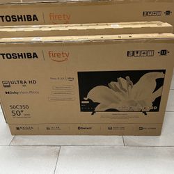 Toshiba 50” 4K Fire TV! Finance For $50 Down Payment!!