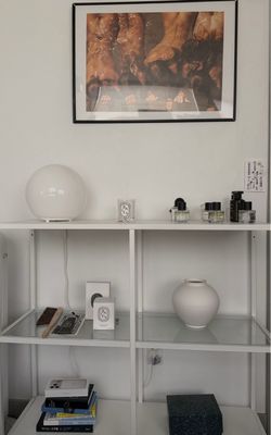 IKEA VITTSJÖ / shelf unit, white