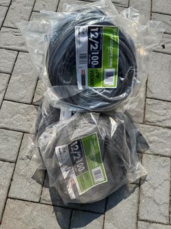 12/2 Low Voltage Landscape Wire 100ft – 2 Rolls