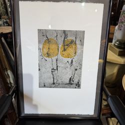 Wood Block, Abstract Signed By The Artist