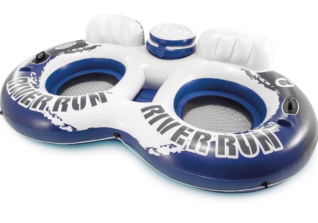 River Run 2 Inflatable Floating Lounge 2 Person Float
