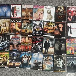 Blockbuster Shelf Display DVD Backer Cards 5.5" X 8"  (Total 50 Cards)