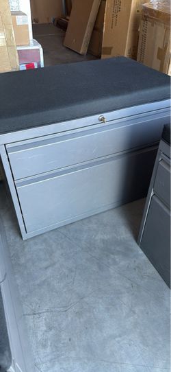 2-Drawer Lateral Metal Filing Cabinet