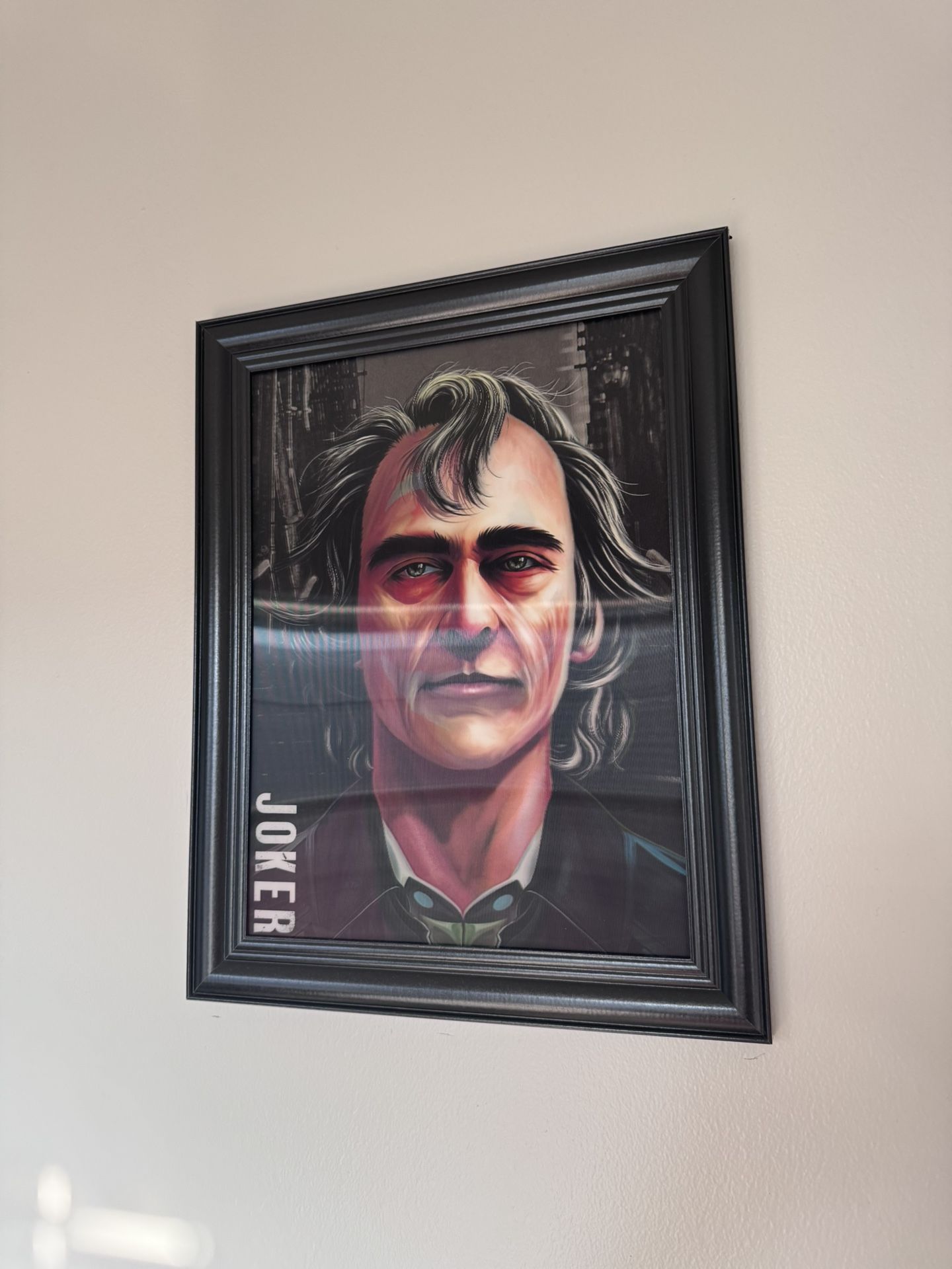 Framed Lenticular Poster Of the Joker ( Purchased December 2024)