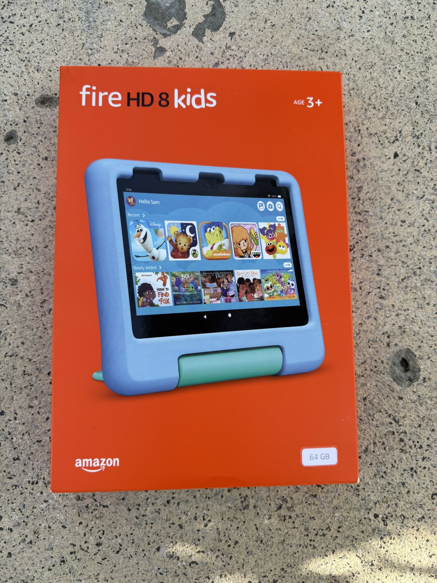 Amazon Fire HD 8 Kids tablet, ages 3-7. Top-selling 8" kids tablet on Amazon - 2022. Ad-free content with parental controls included, 13-hr battery, 6