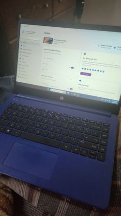 HP Laptop with Touch Screen