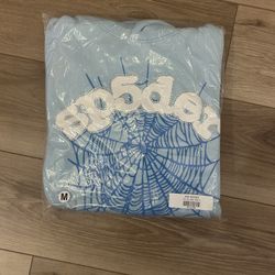 Sky Blue Sp5der Hoodie