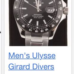 Ulysse Gerard 50m 165ft divers watch