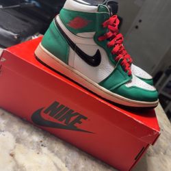 Nike Air Jordan 1 High Lucky Greens– Size 9W / 7.5M (Used)