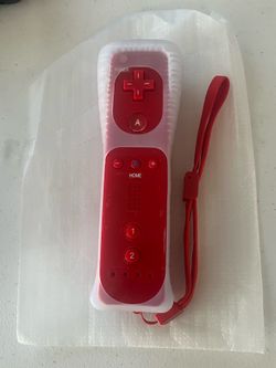 #59 NEW RED Wii Remote for Nintendo Wii Console motion sensor