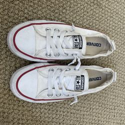 Size 6 White Converse