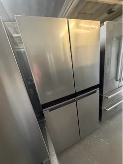 Whirlpool 4 Door Stainless Steel Refrigerator