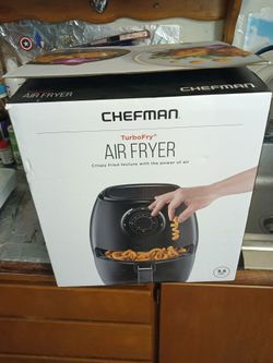 Air fryer chefman $30 , new in box , firm price