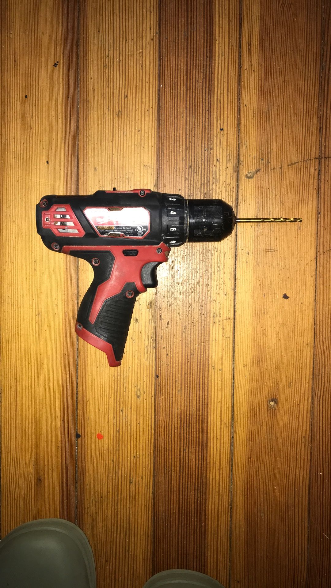 Milwaukee Drill/Driver (NO BATTERY OR CHARGER)