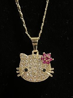 Hello Kitty Gold Plated Chain