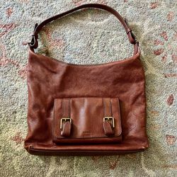 Leather Fossil Bag