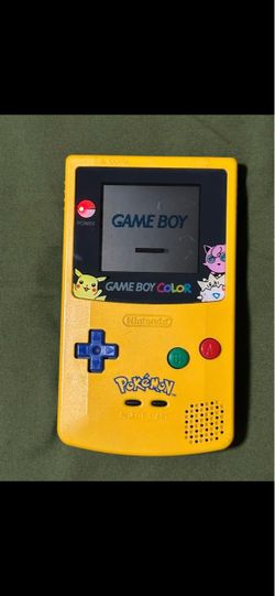 Nintendo Game Boy Color (Pokemon Yellow)