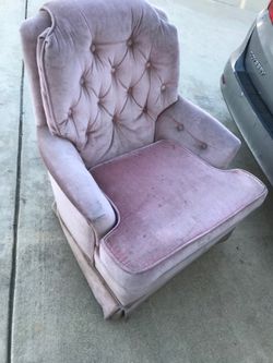 Arm chair faded and need to wood glue one leg