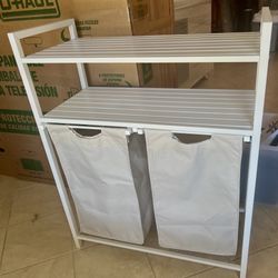 Laundry Hamper With Shelves 