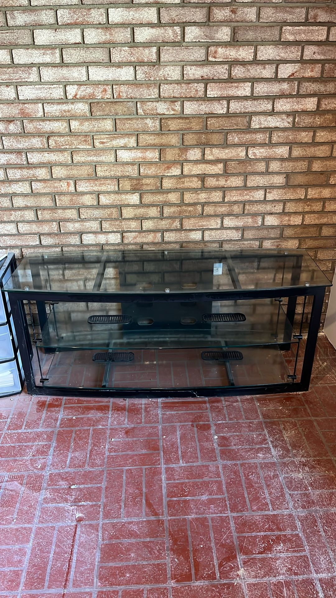 Glass Tv Stand 