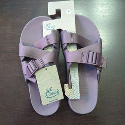 Chaco Chillos Slide Sz US 8M Women's Sports Sandals Sparrow Purple JCH108600