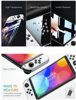 New OLED Nintendo Switch *Glass Screen Protected*