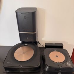 iRobot Roomba s9+ & Braava Jet m6 Combo – Self-Emptying Vacuum + Smart Mop (Excellent Condition) Z