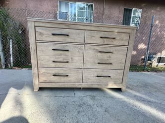 Ashley Double Dresser Chest Of Drawers Cabinet