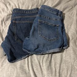 Jean Shorts Lot Of 2 : Dividend / &denim